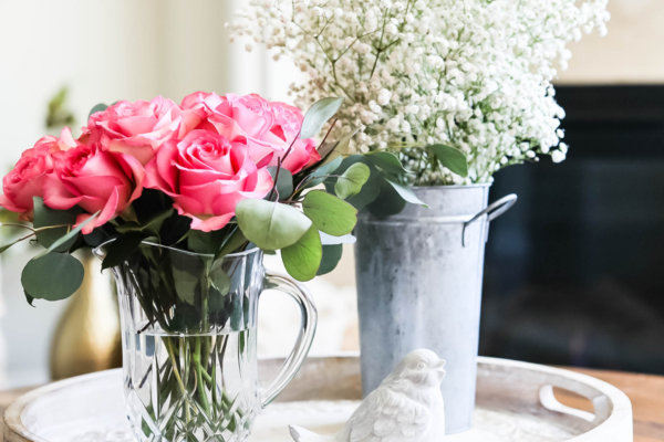 Rule of Three 3 Coffee Table Decor | Buffie's Home Decorating