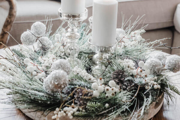 How to Decorate a Coffee Table for Christmas